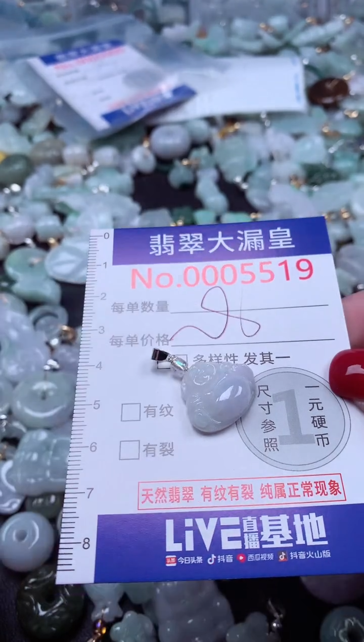 颈饰未镶嵌翡翠5519