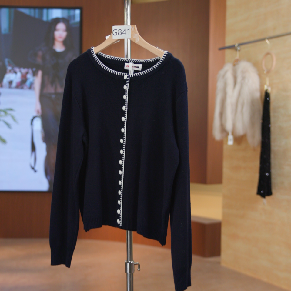 G841秋冬针织毛衣百搭气质时尚女装1.4