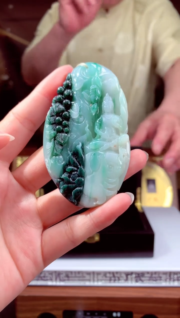 定制翡翠未镶嵌天然A货翡翠（拍一发一）