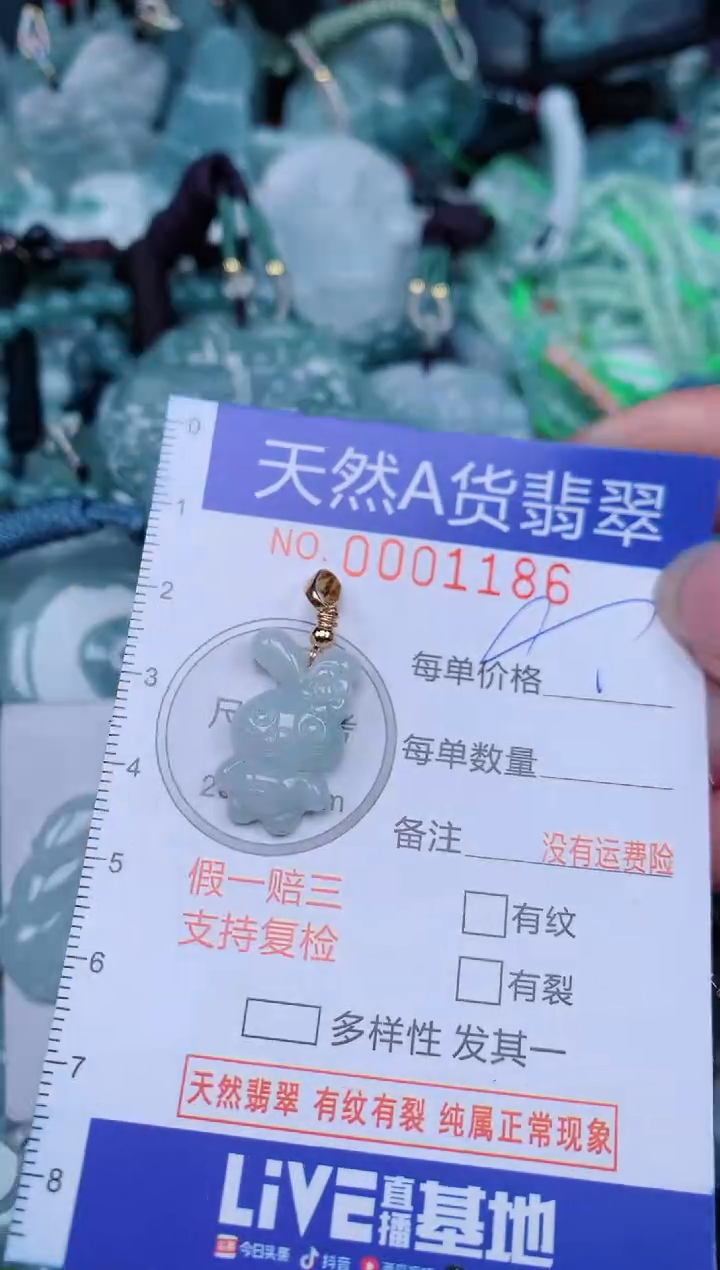 翡翠未镶嵌颈饰...0001186