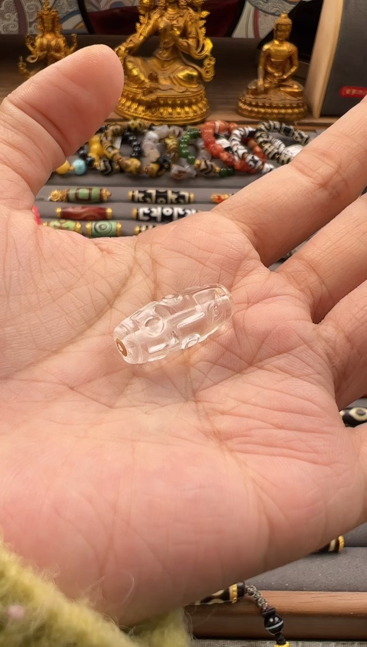 【闪购商品】水晶挂件18K金镶嵌配饰