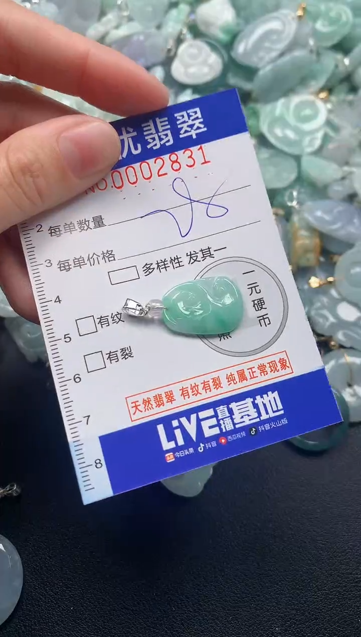 颈饰未镶嵌翡翠2831