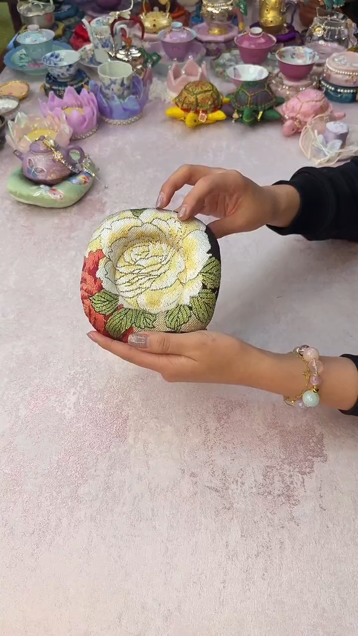 95孤品微瑕不退换 西镇织甜甜圈