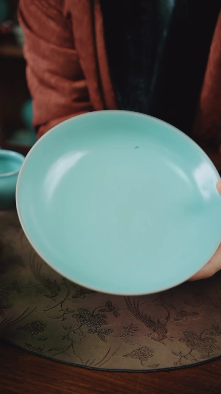 【闪购商品】杯58汝瓷纯手工外刻莲瓣（微微不完美）