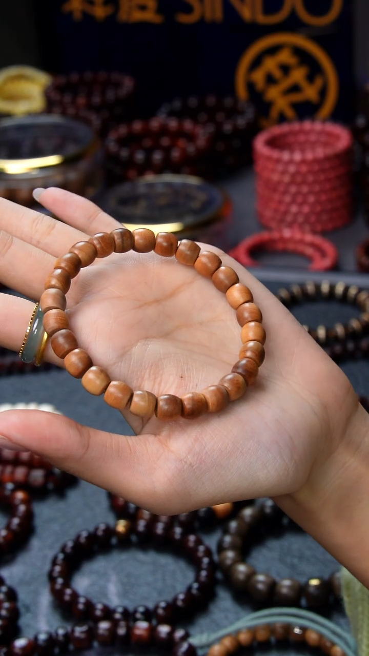 檀香木手串/手链SG009老山檀微瑕