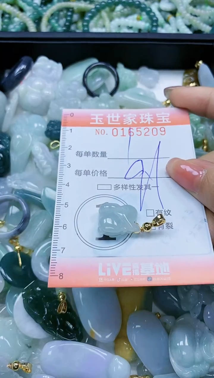 【闪购商品】翡翠颈饰未镶嵌闪购0165209