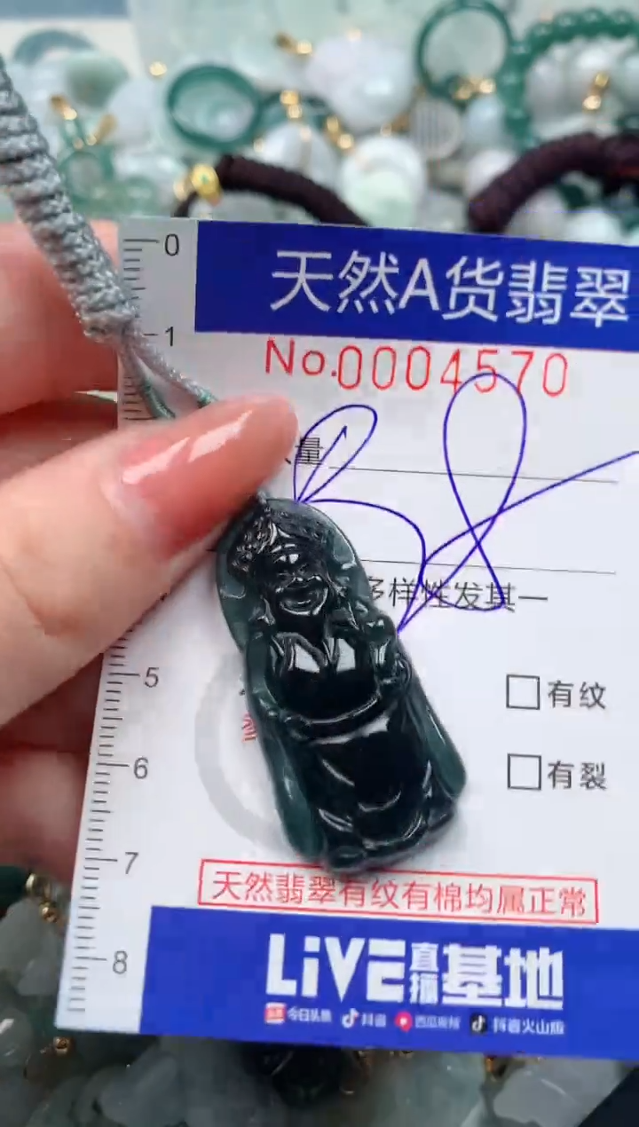 【闪购商品】翡翠颈饰未镶嵌00004570