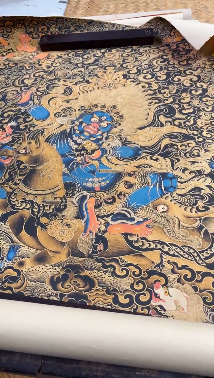 卷轴画彬森文化文化文化AA37