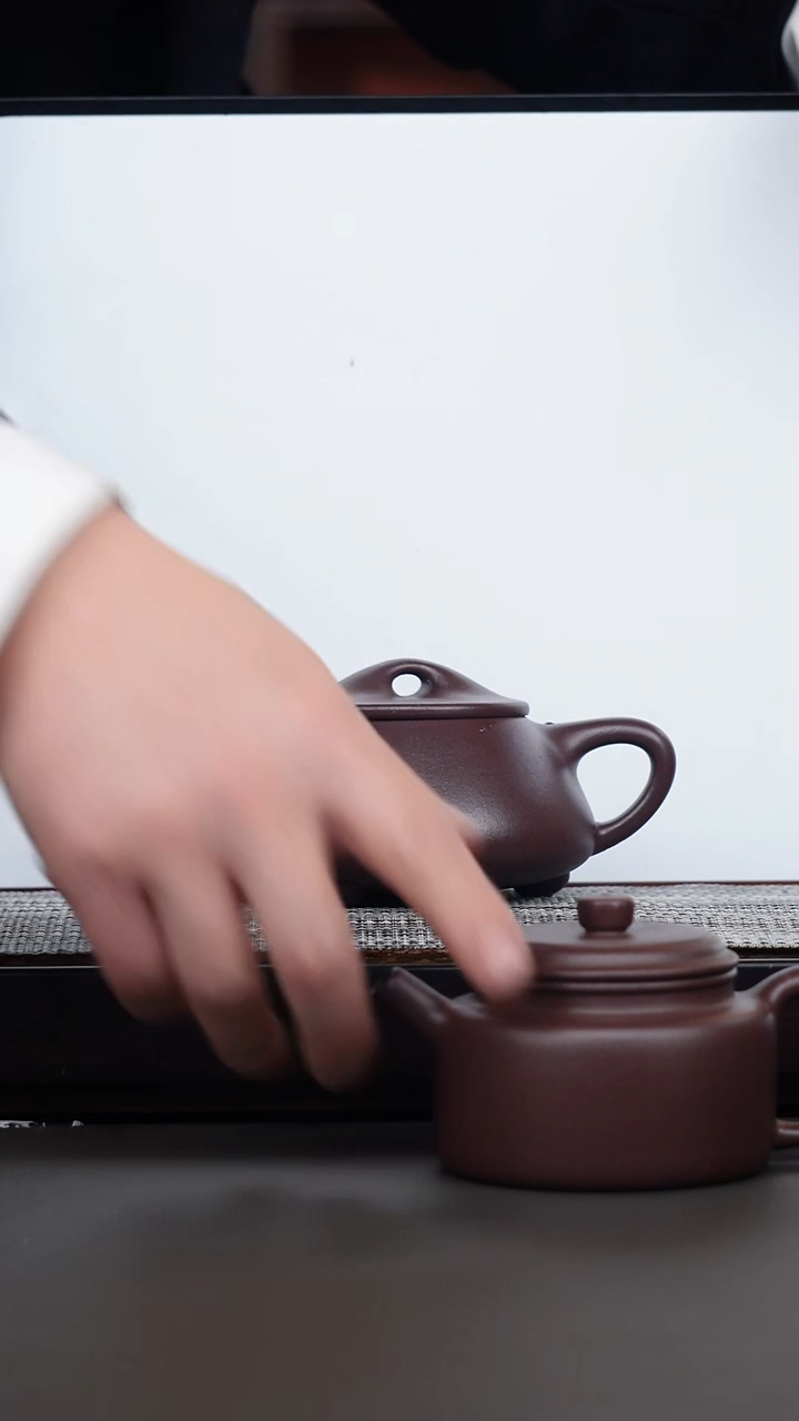 茶壶紫砂冰窖底槽清景舟石瓢