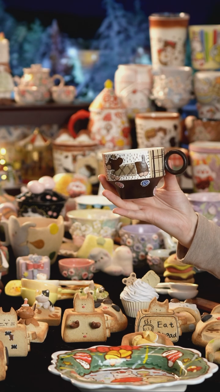 其他陶景德镇釉下彩手绘设计师款陶瓷