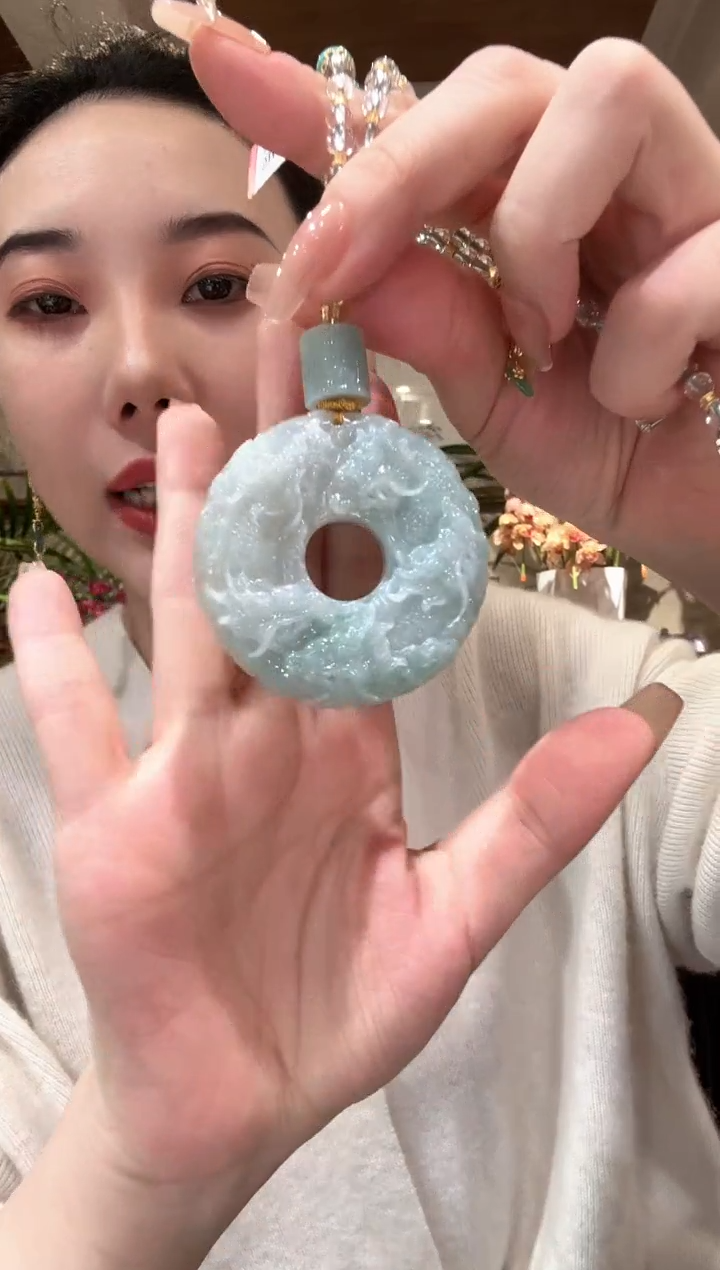 【闪购商品】翡翠颈饰未镶嵌国风