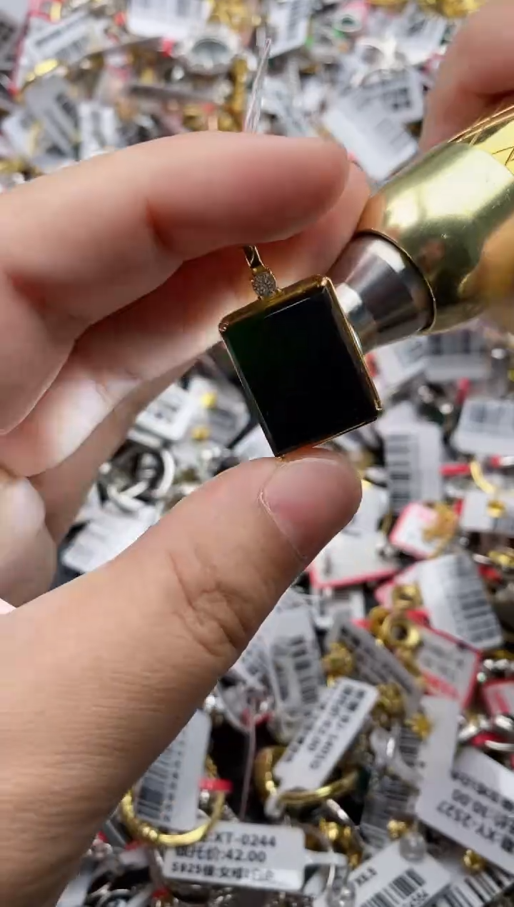 【闪购商品】翡翠戒指银S925镶嵌22222---7