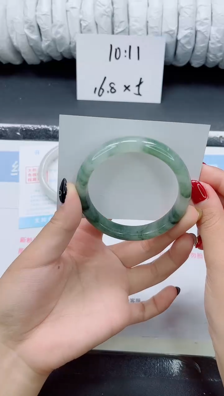 未镶嵌手镯石英质玉0146-58