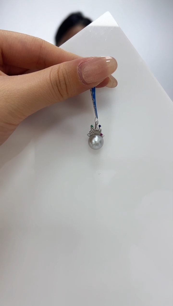 【闪购商品】海水珍珠DA银S925镶嵌c1072 珍珠9