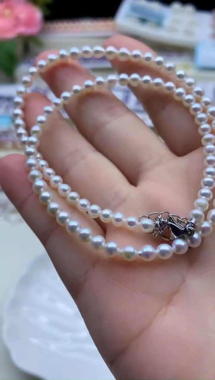 【闪购商品】淡水珍珠颈饰未镶嵌淡水珍珠项链