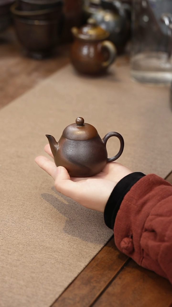 茶壶紫砂粗砂小梨