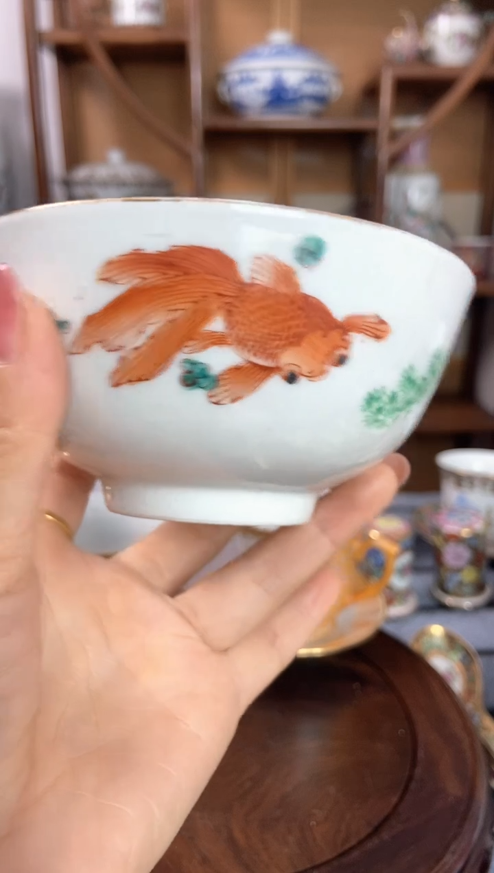 瓷片微瑕景德镇窑厂瓷摆件单件