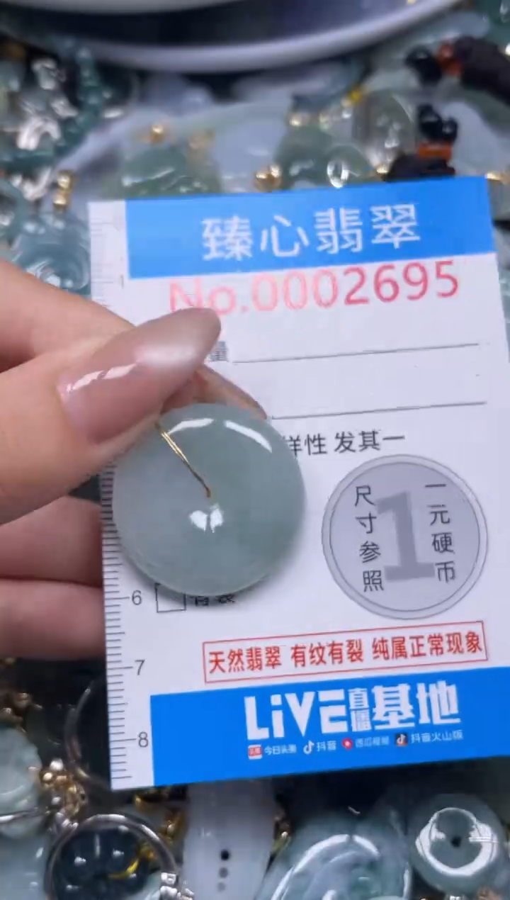 颈饰未镶嵌翡翠2695