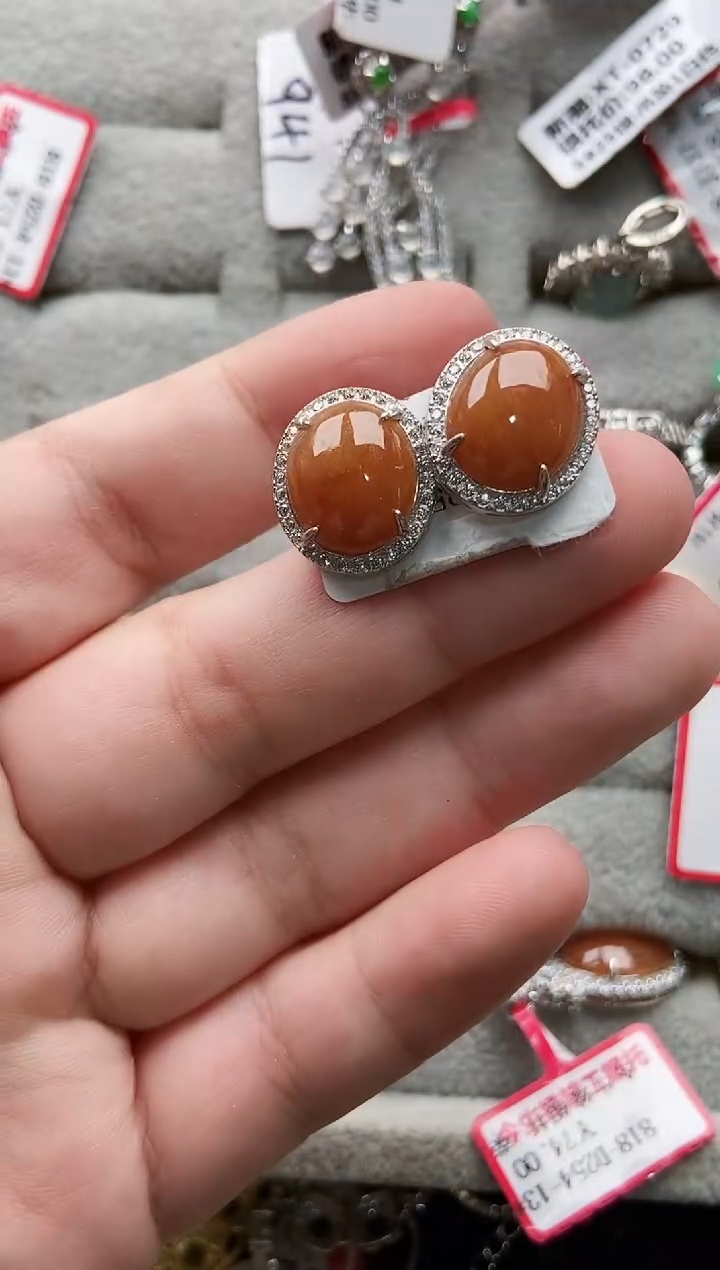 【闪购商品】翡翠戒指银S925镶嵌33333333-1