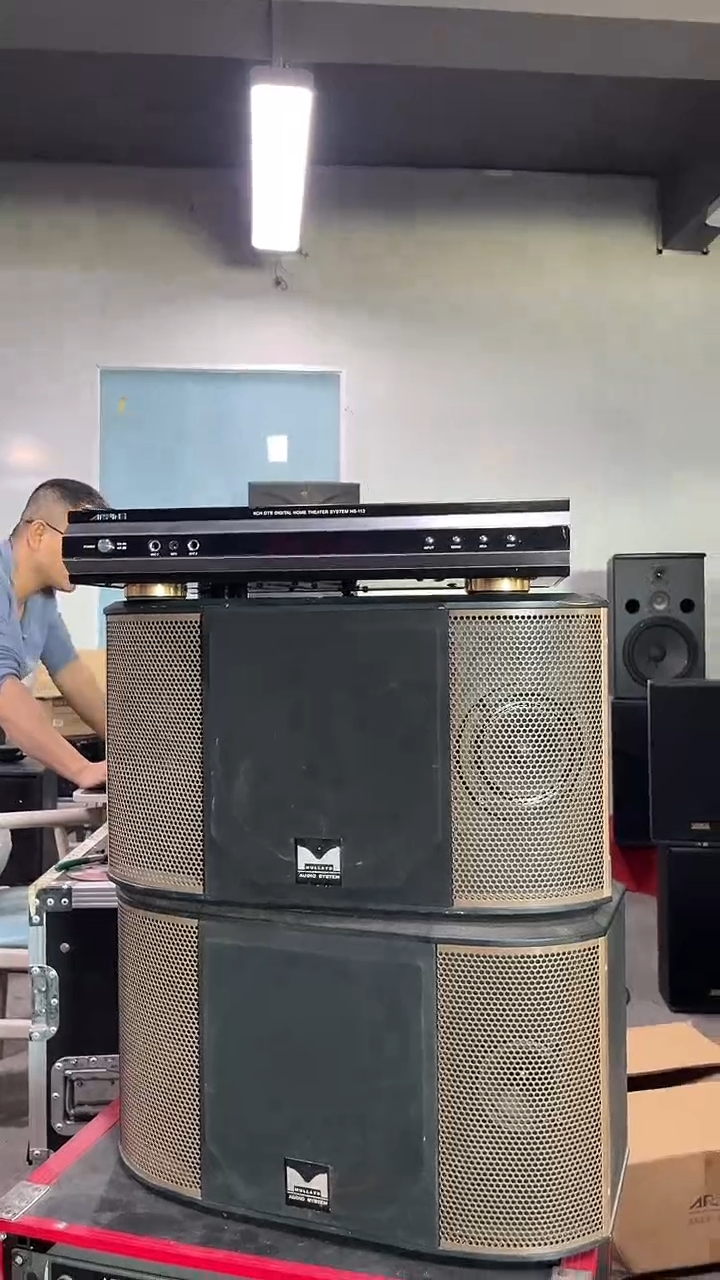 8新不包邮 8寸卡包音响 KTV音箱一对 +单只功放 运费到付