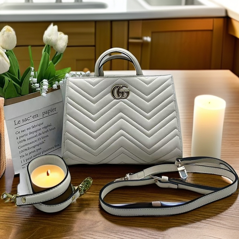 95新 GUCCI/古驰 马蒙托特包1242 0665