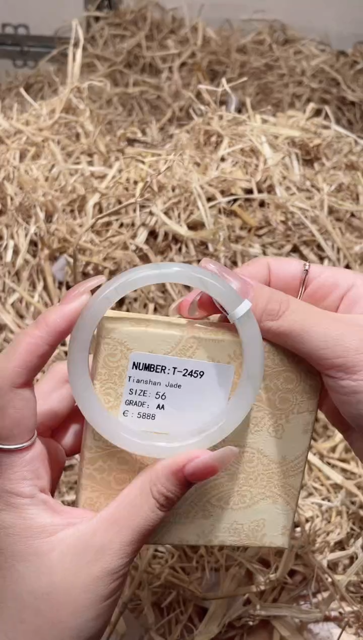 未镶嵌手镯石英质玉T2459HU