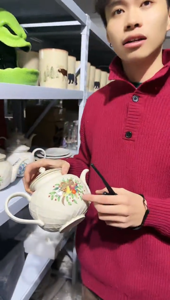 【闪购商品】默认微瑕高端树脂陶瓷摆件W