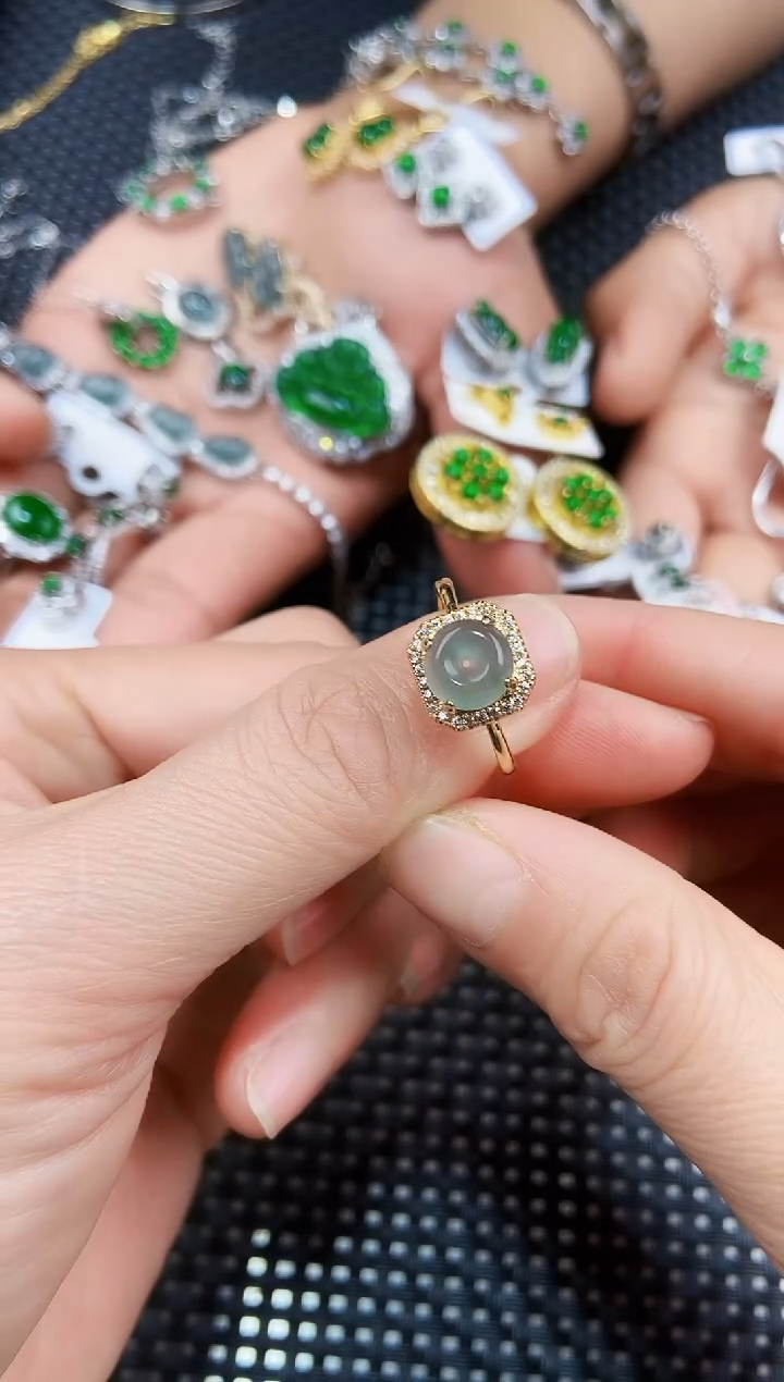 【闪购商品】翡翠戒指未镶嵌111111111