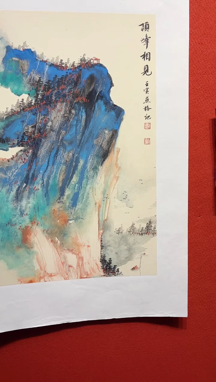 国画秦燕格国画手绘作品Y7