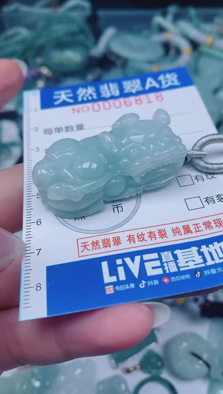 颈饰未镶嵌翡翠00006818