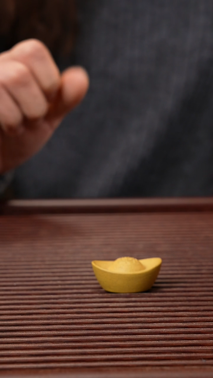 【闪购商品】紫砂茶宠紫砂 小元宝拍一发二