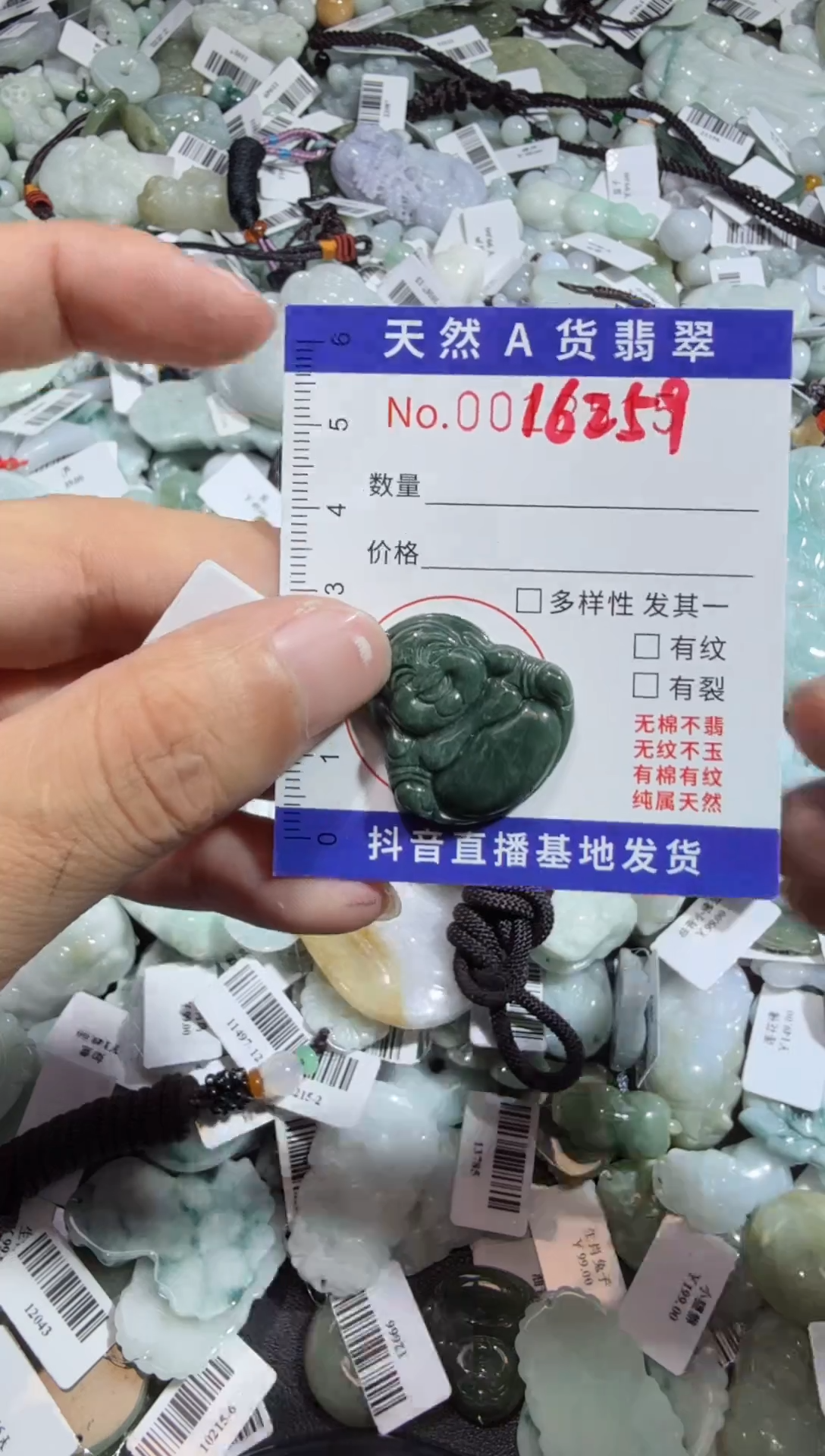 【闪购商品】翡翠颈饰未镶嵌00016256