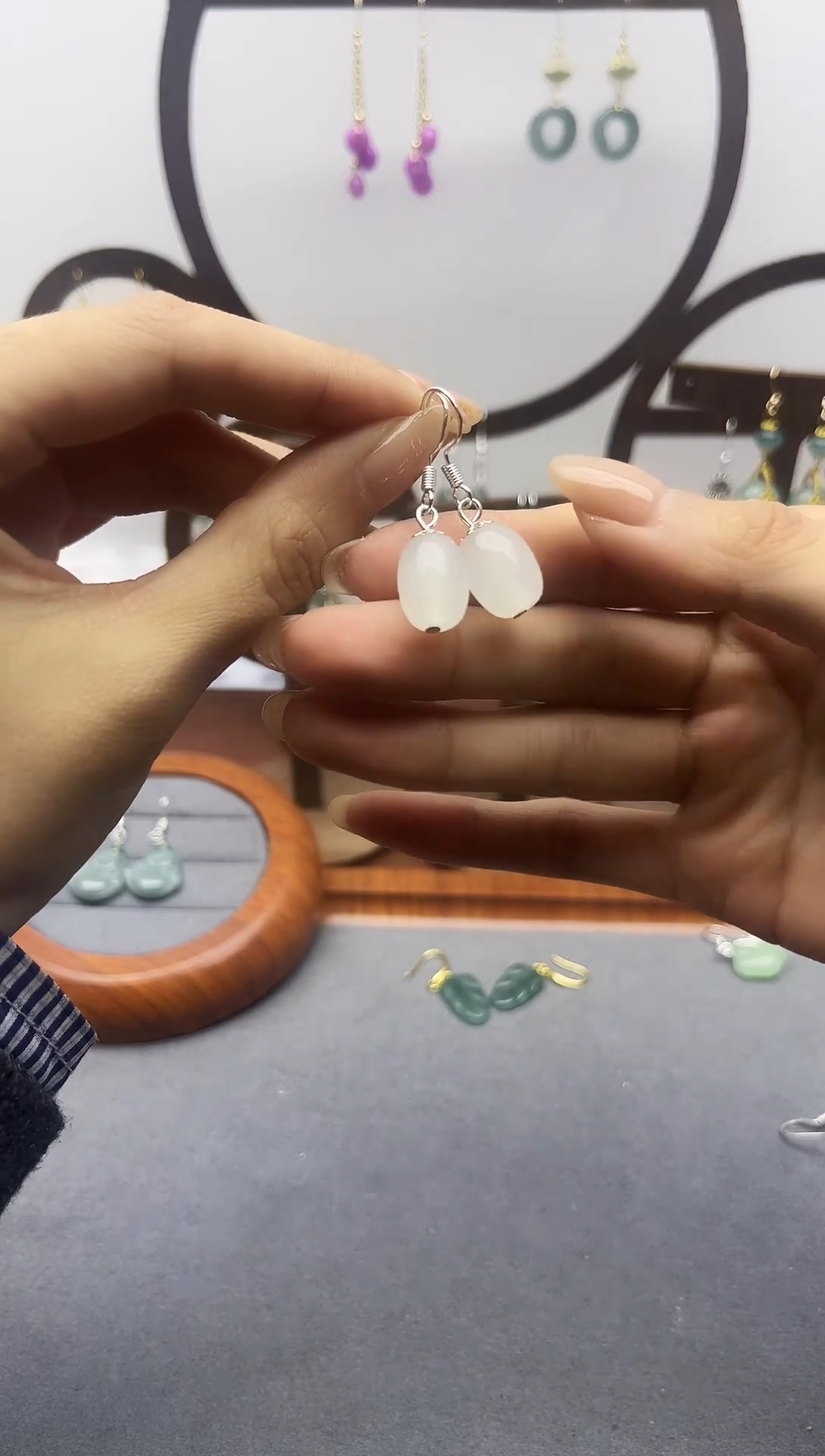 未镶嵌和田玉耳饰219000