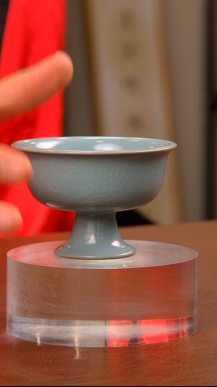 【闪购商品】瓷片517布托高足杯..........