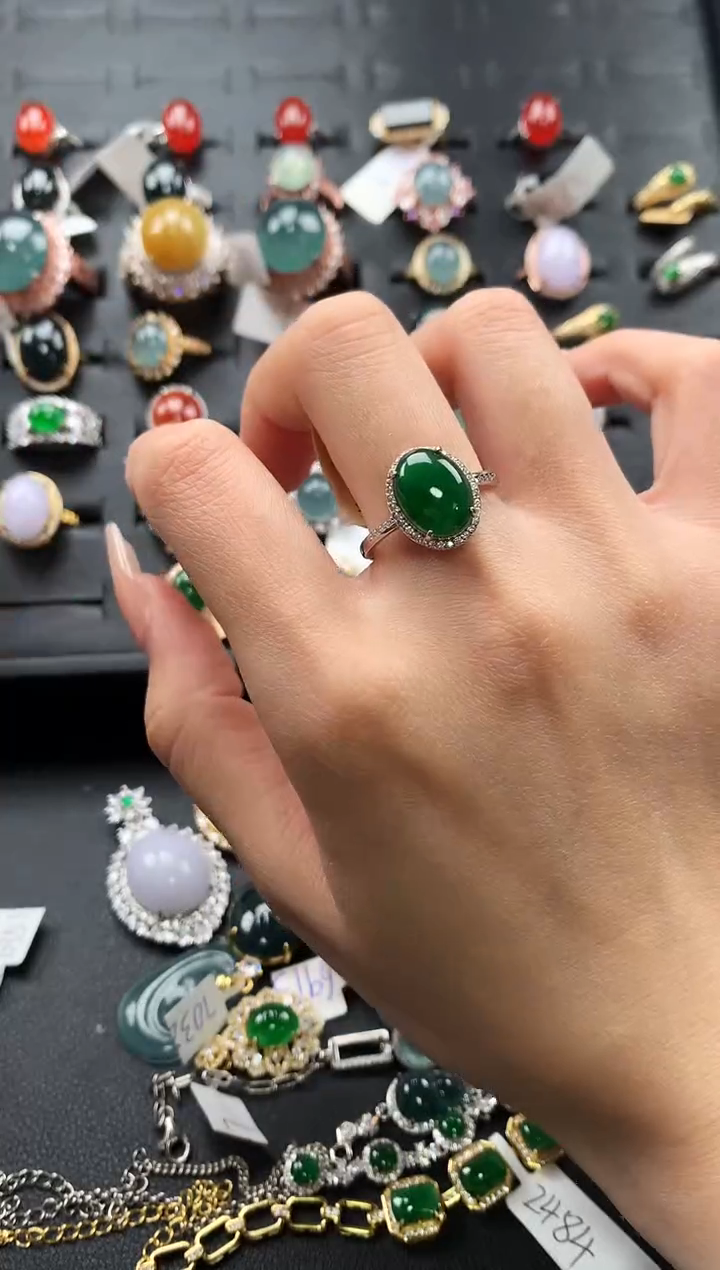 【闪购商品】翡翠戒指未镶嵌584654765