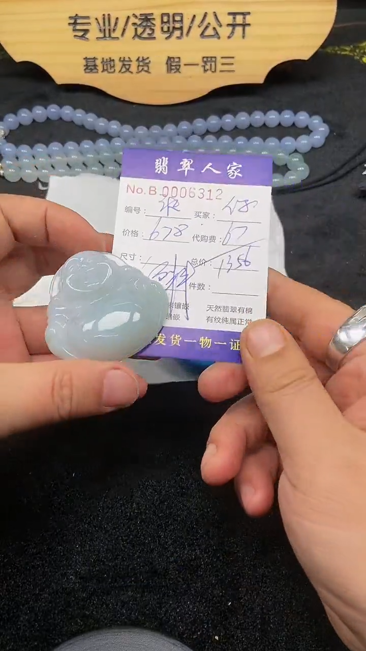【闪购商品】翡翠颈饰未镶嵌000000000240