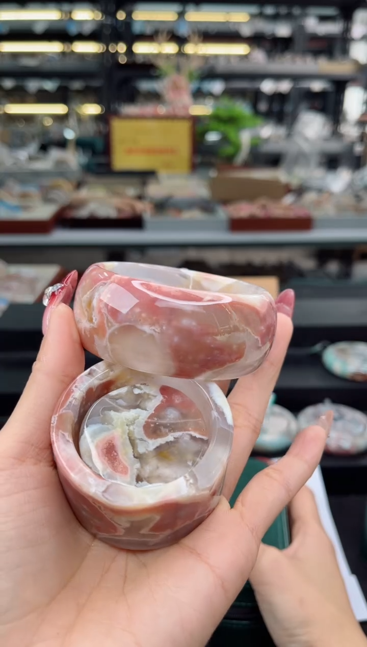 【闪购商品】石英质玉手镯未镶嵌56圈口（赠品镯心）S9316