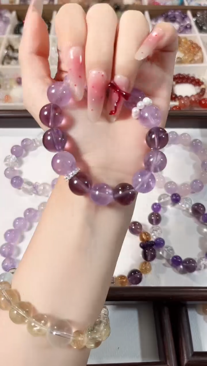 未镶嵌手链水晶01