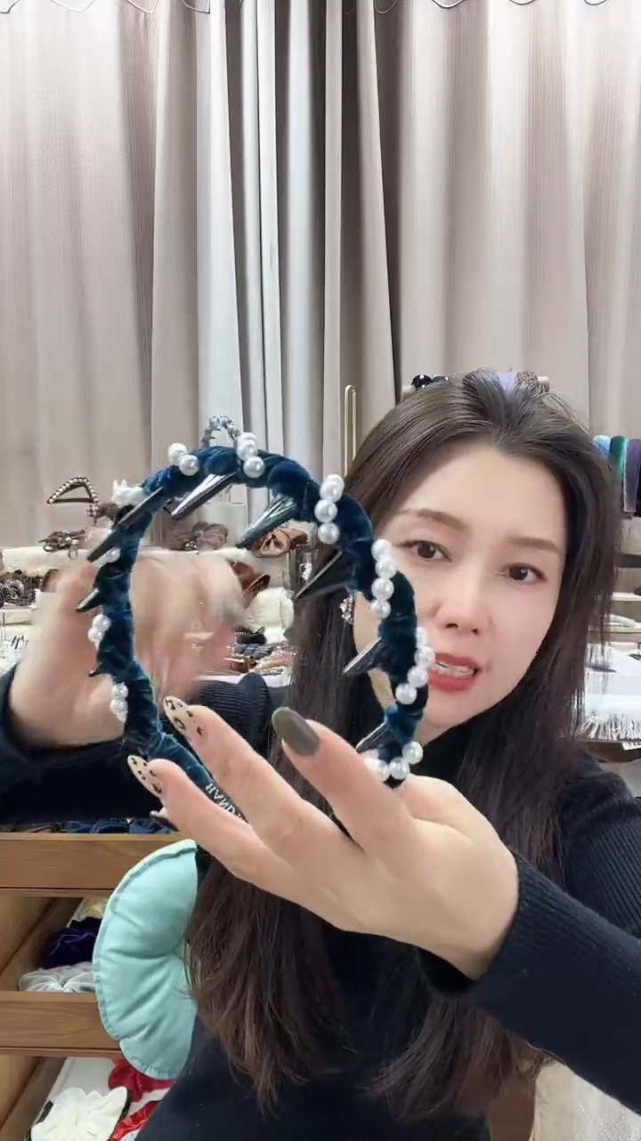 非金属布艺简约发饰