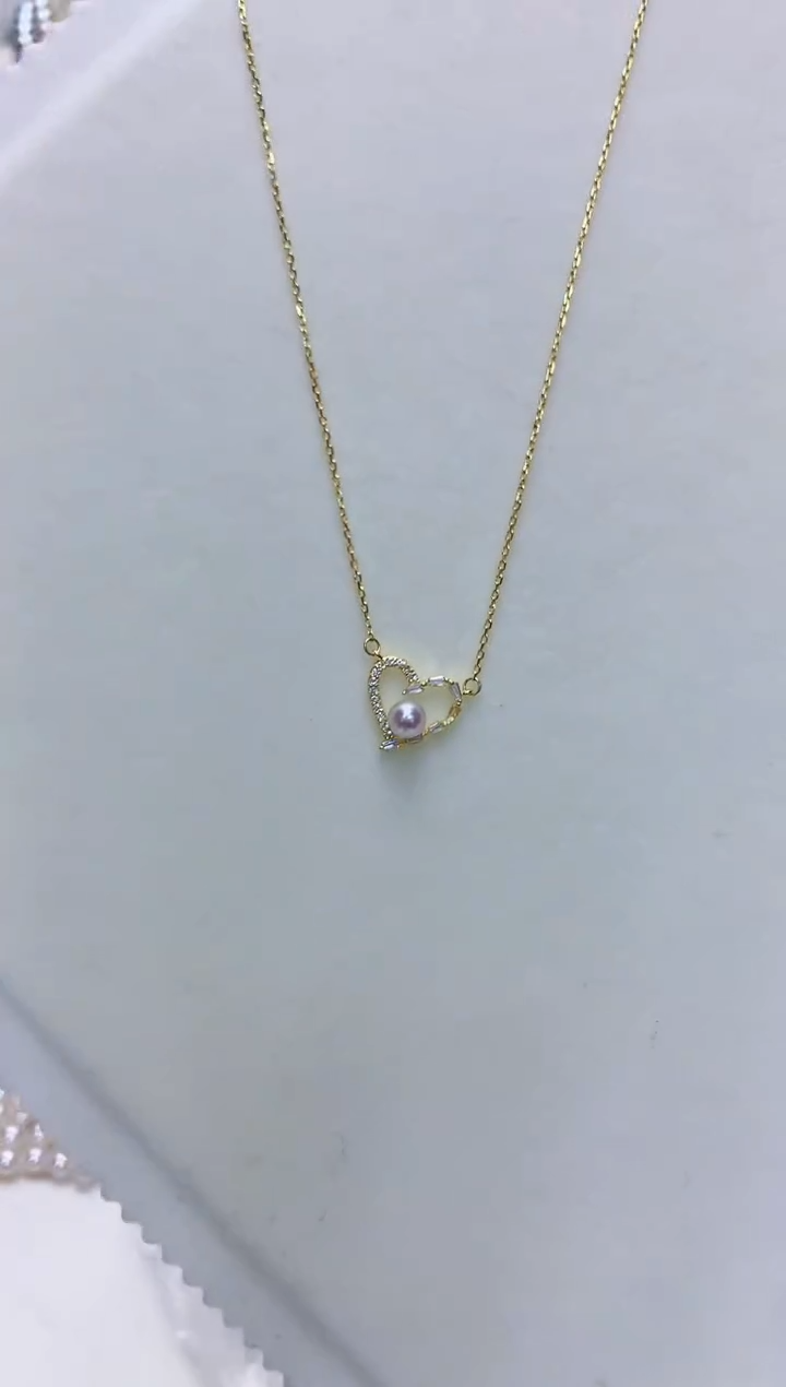 【闪购商品】海水珍珠饰品银S925镶嵌设计款套链