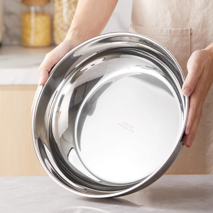 MEGOES 食品级不锈钢和面盆 31cm
