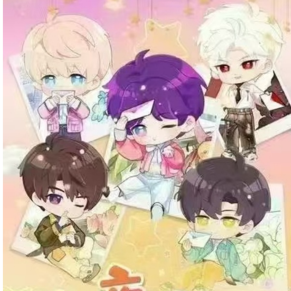 【1K2】恋与深空-心动文创NFC科技不织布盲盒二创 默认代拆