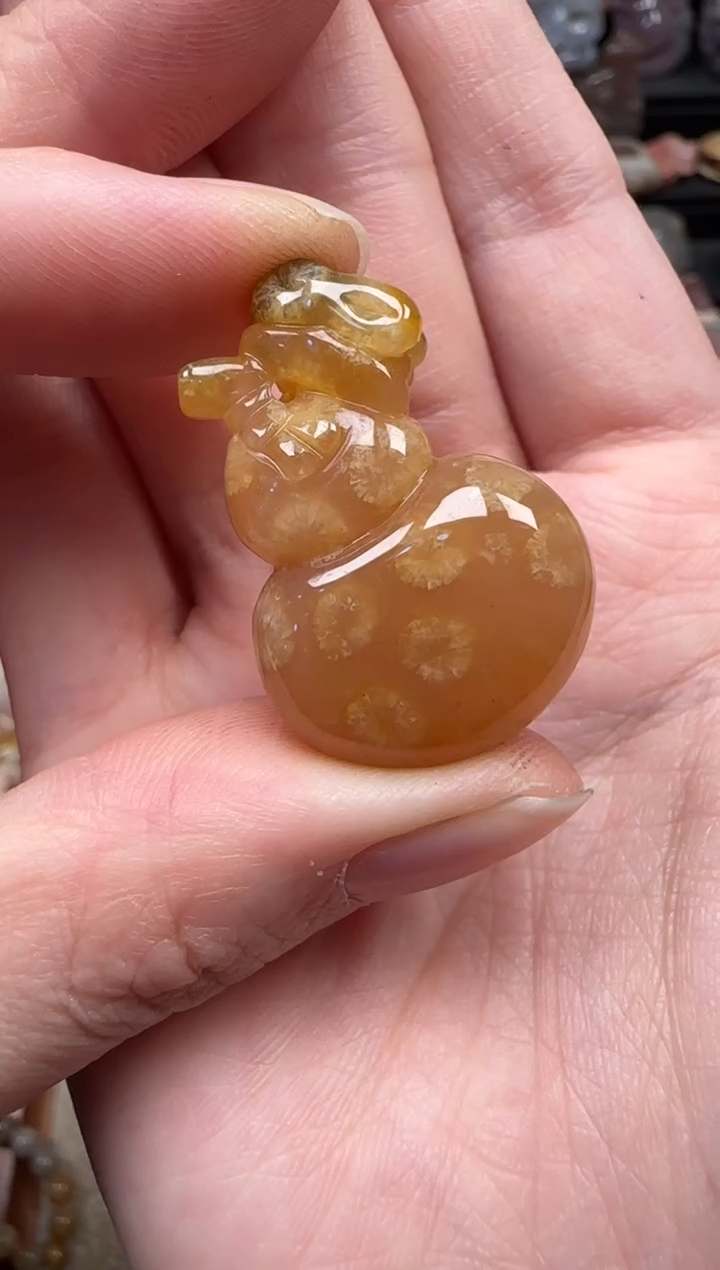 颈饰未镶嵌硅化珊瑚（珊瑚玉）184