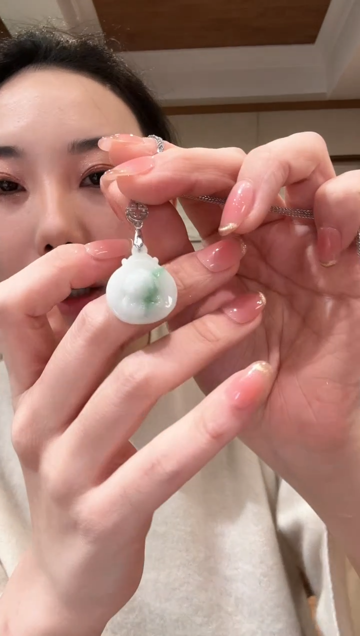 【闪购商品】翡翠颈饰未镶嵌国风