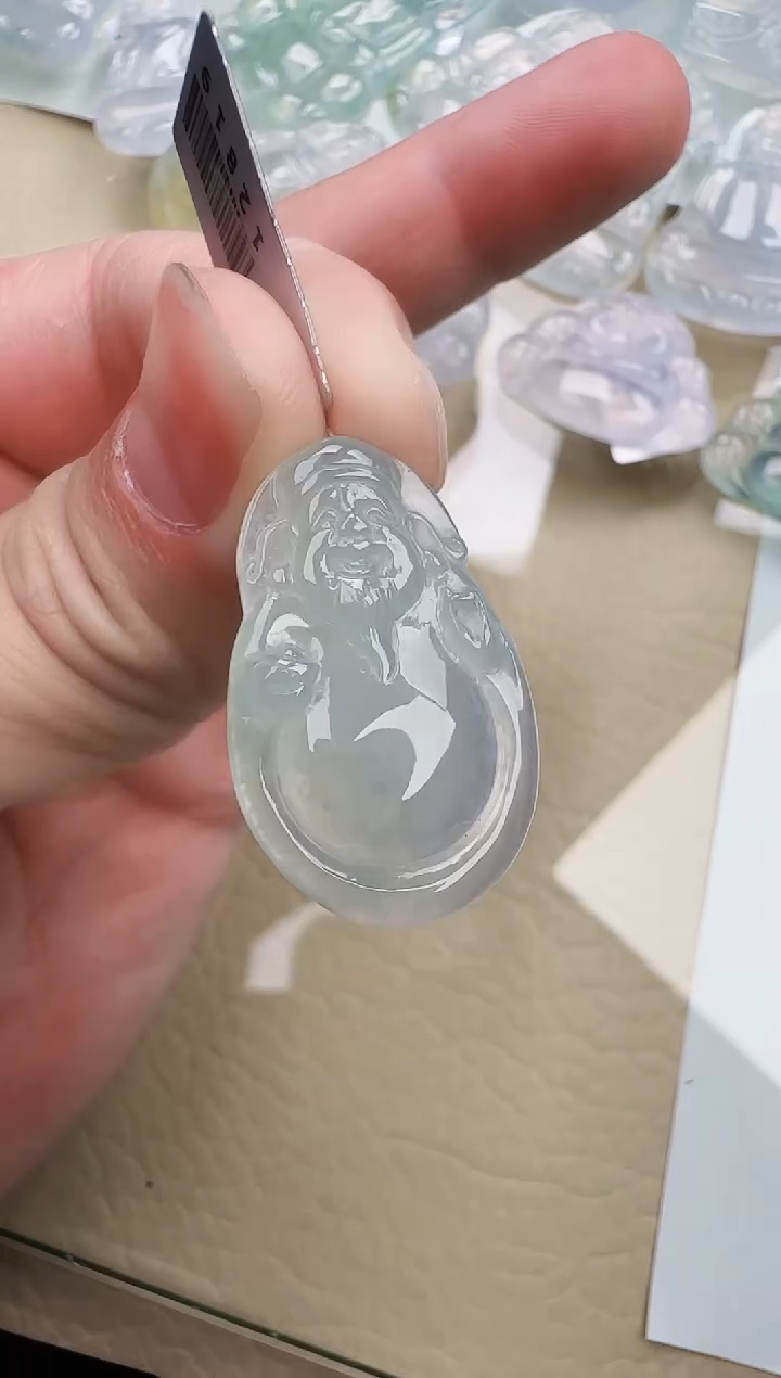 颈饰未镶嵌翡翠缅甸翡翠a货