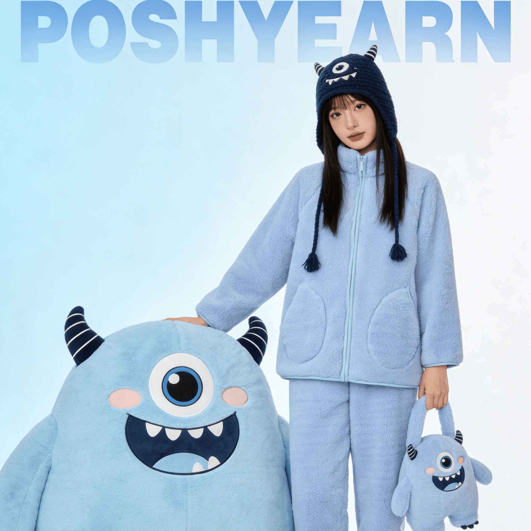 柏妍2025年冬新款珊瑚绒立领睡衣女加厚家居服套装轻奢外出慵懒风