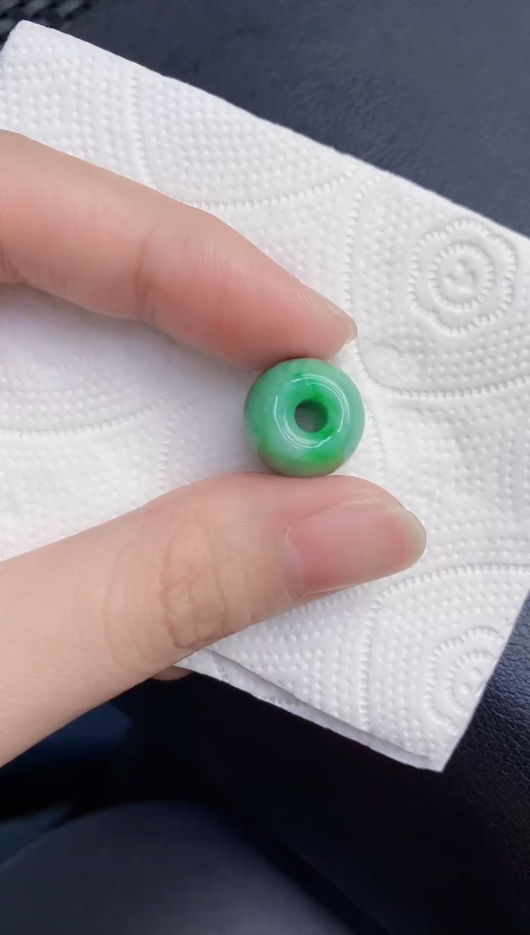 颈饰未镶嵌翡翠天然翡翠缅甸A货