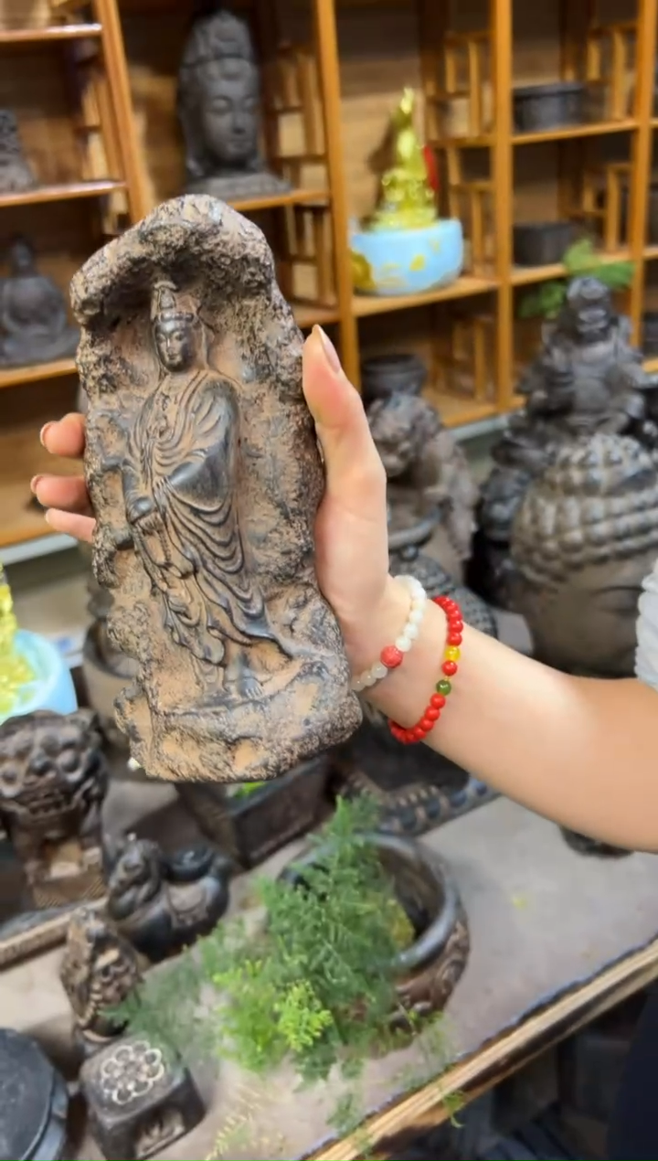 陶土【火山泥】普慈观音