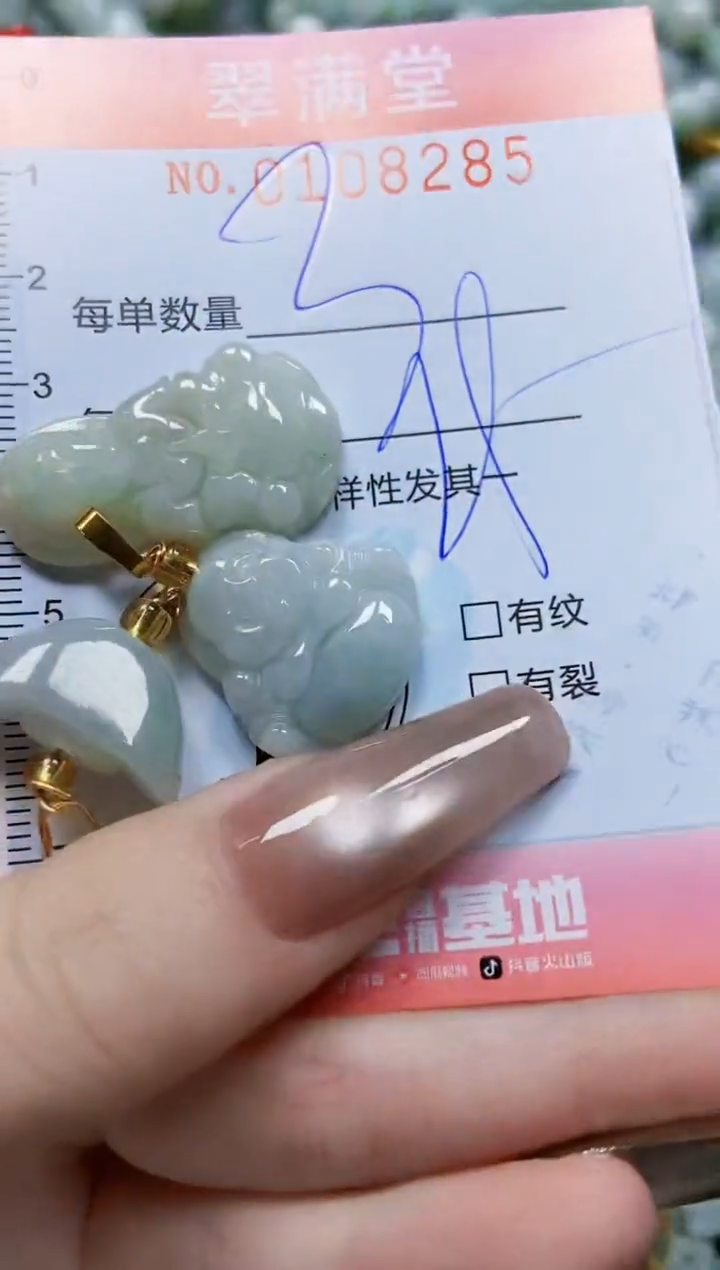 【闪购商品】翡翠颈饰未镶嵌闪购0108285
