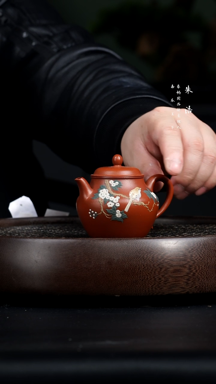 【闪购商品】紫砂茶壶0221早直播BGZ鸟语花香鸟